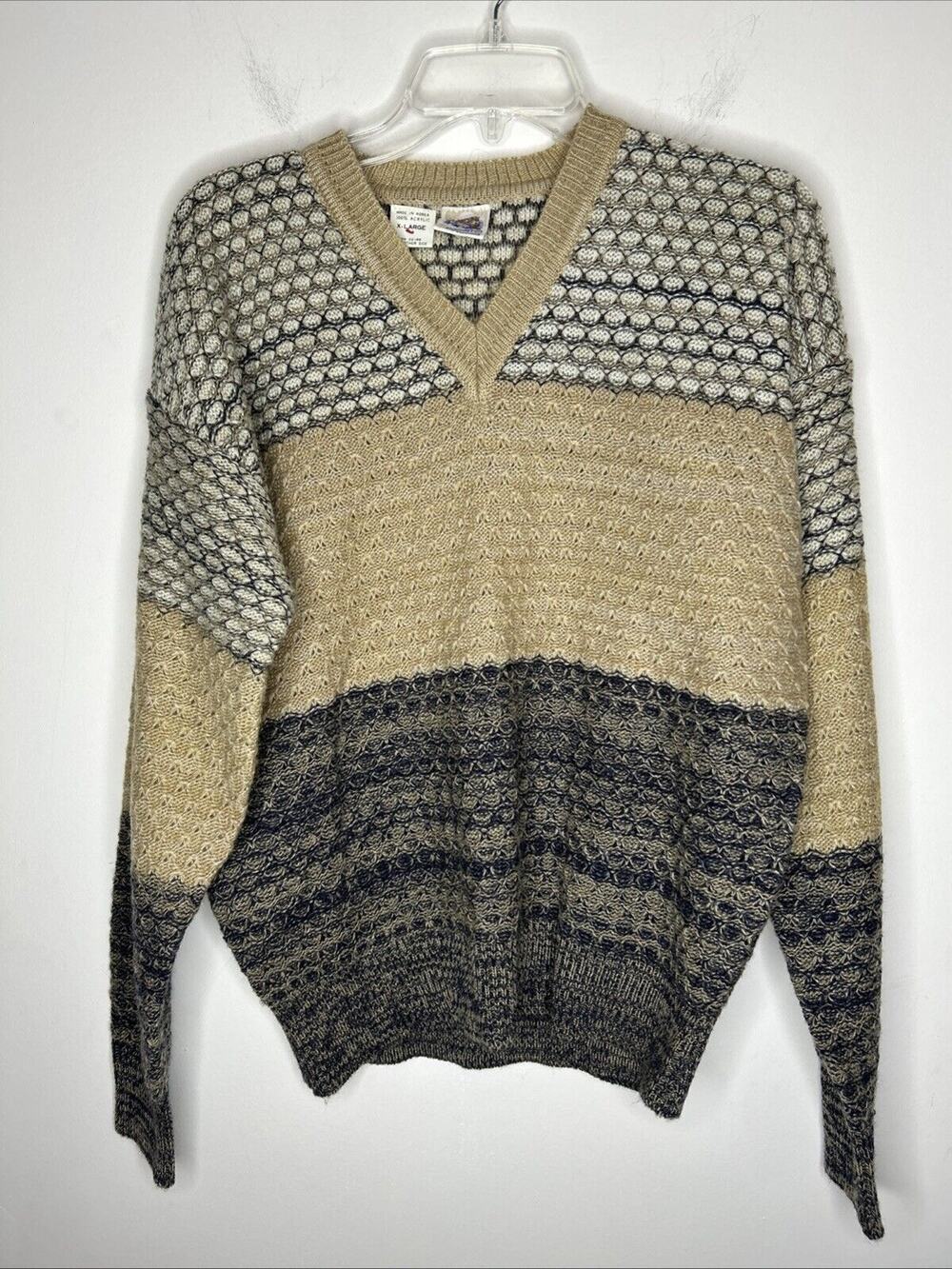 Vintage Kennington Men’s Sweater Pull Over XL 70’s/80’s Grandpa